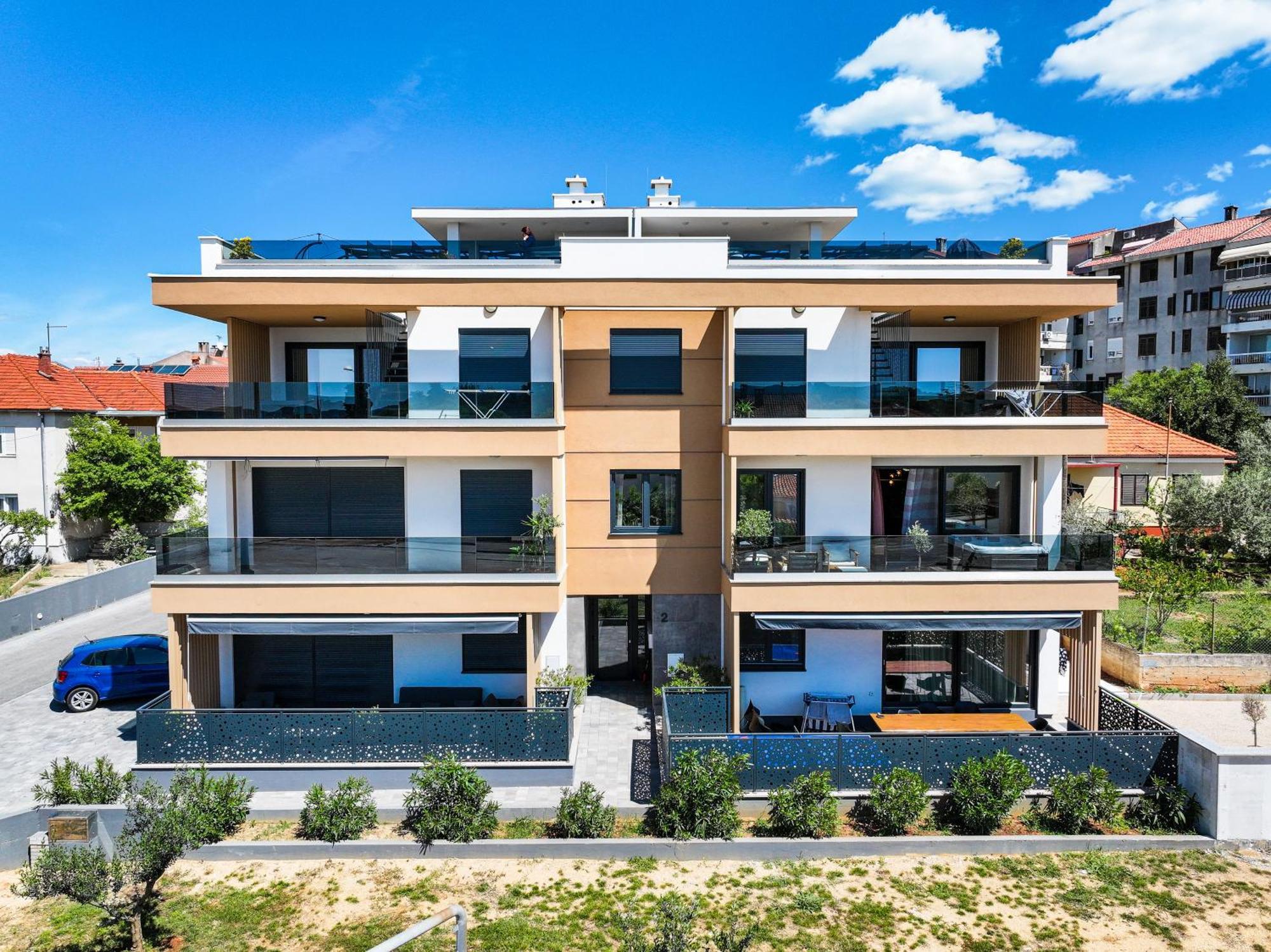 Luma Luxury Apartment With Jacuzzi Zadar Eksteriør billede